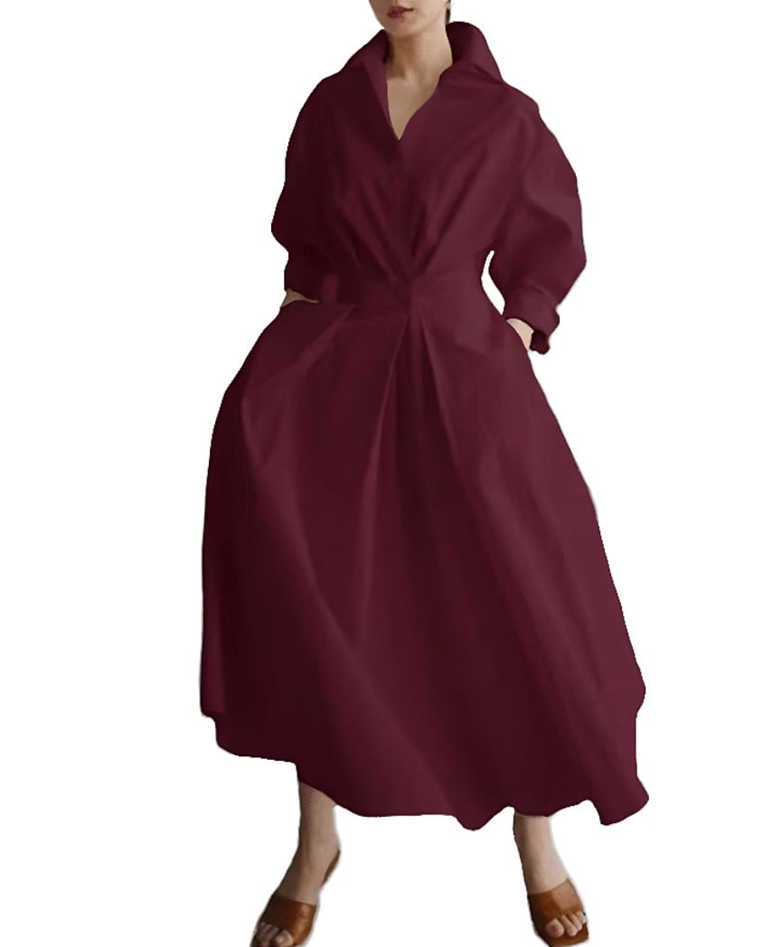 Eleganza - Women’s Cotton Wrap Dress