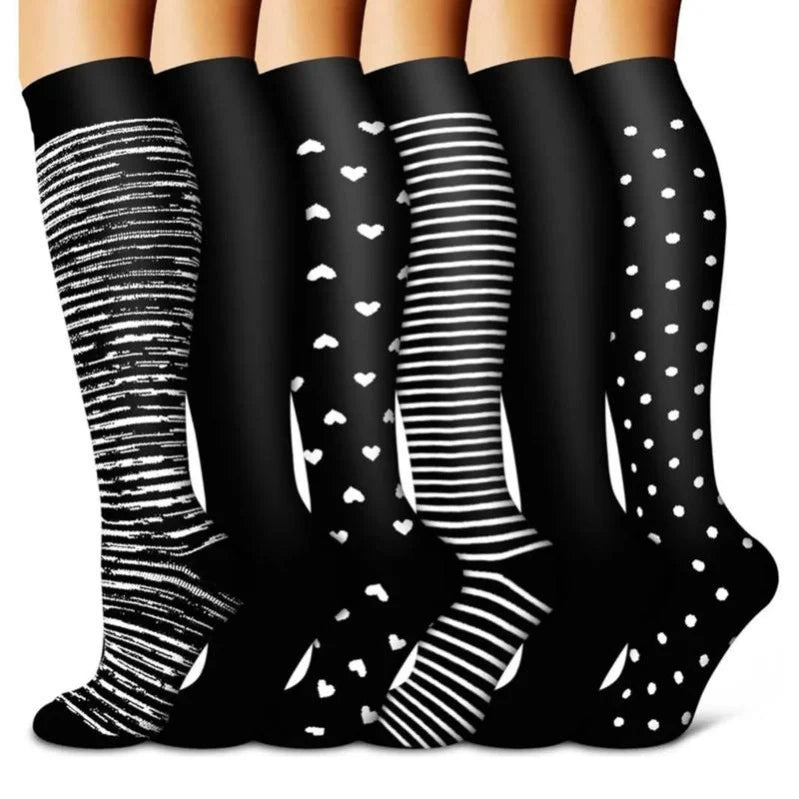 StrideBoost – Vibrant Compression Socks