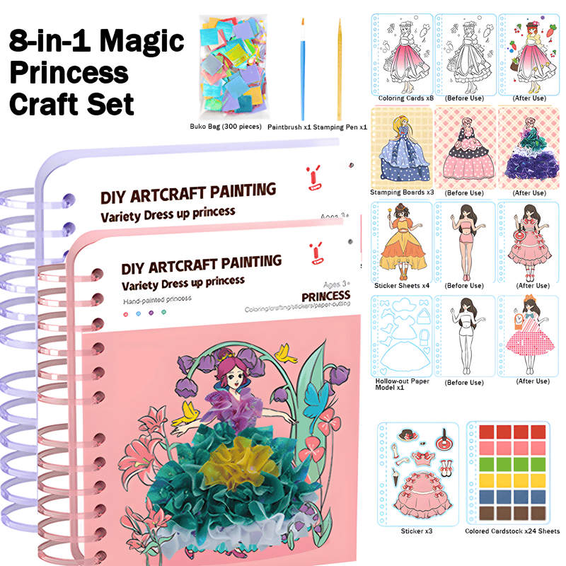 SparkleCastle – Magic Princess Craft Kit