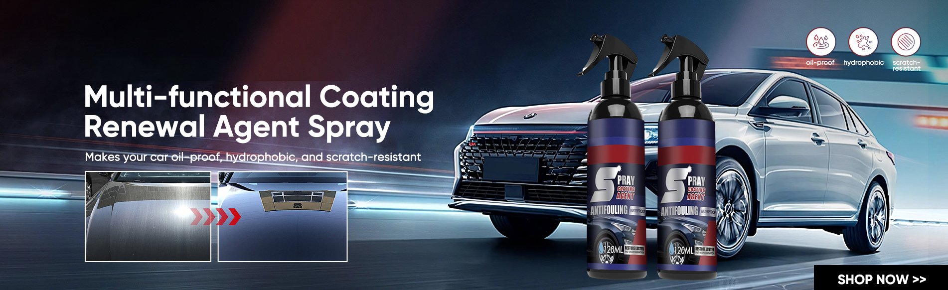 ShineRestore – Multifunctional Coating Renewal Spray