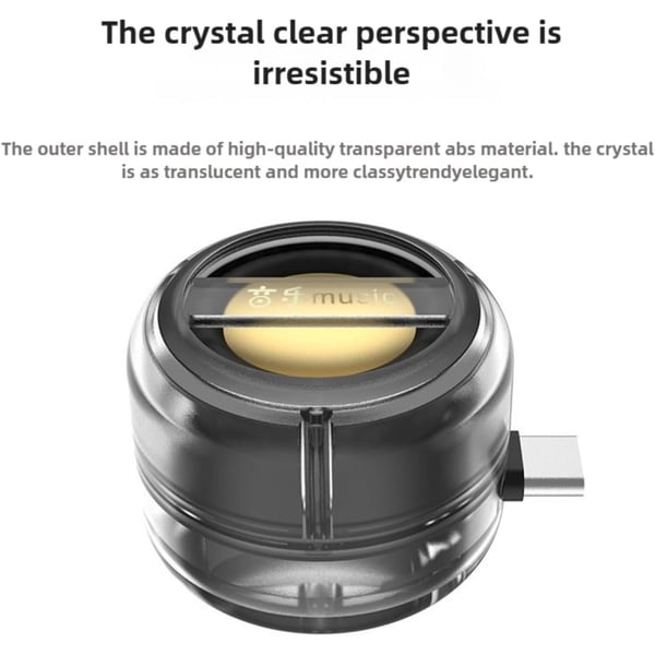 VibeBoost – Plug & Play Mini Amplifier for Crystal Sound