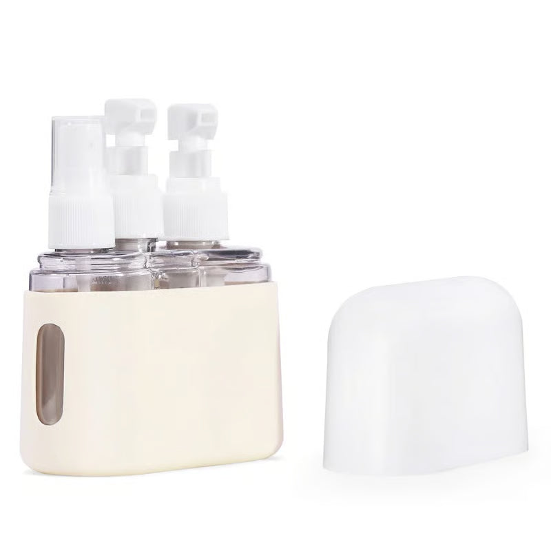 PackEase – Portable Shampoo Dispenser Kit