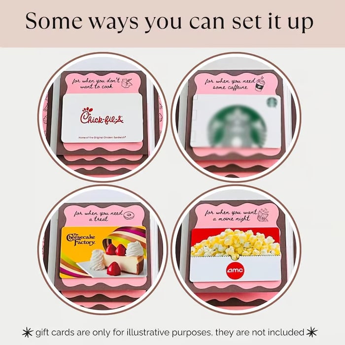 MerryNotes – Handcrafted Christmas Gift Card Booklet