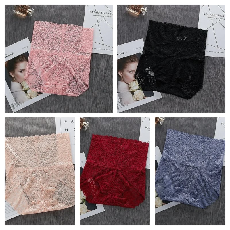 FéminaBloom – Graceful High Waist Panties