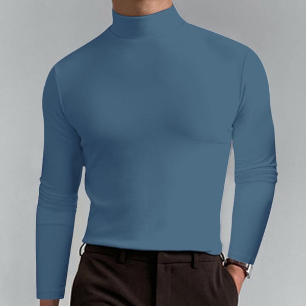 UrbanEdge – Stylish Mock Neck Tee