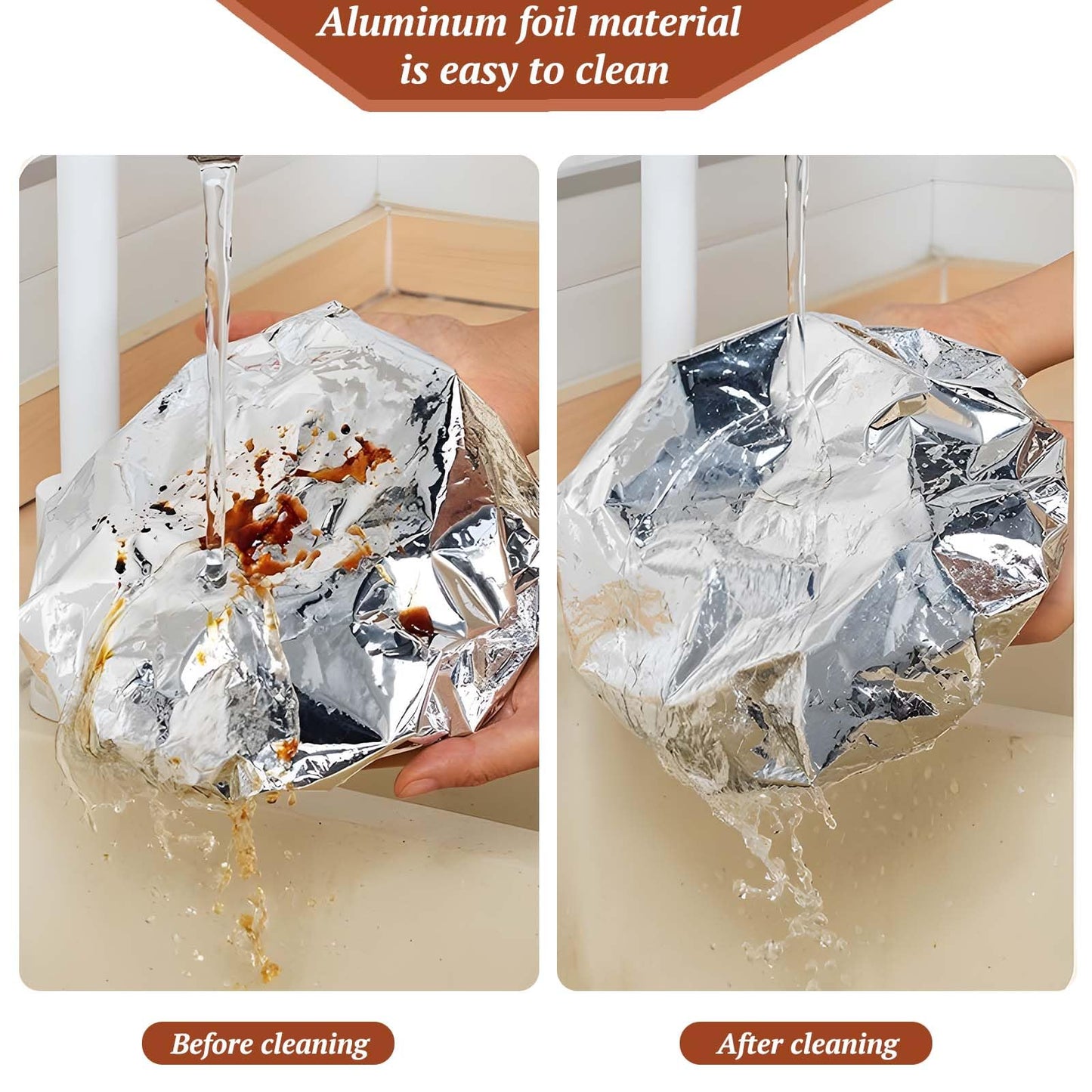 EcoFoil – Reusable Aluminum Food Covers