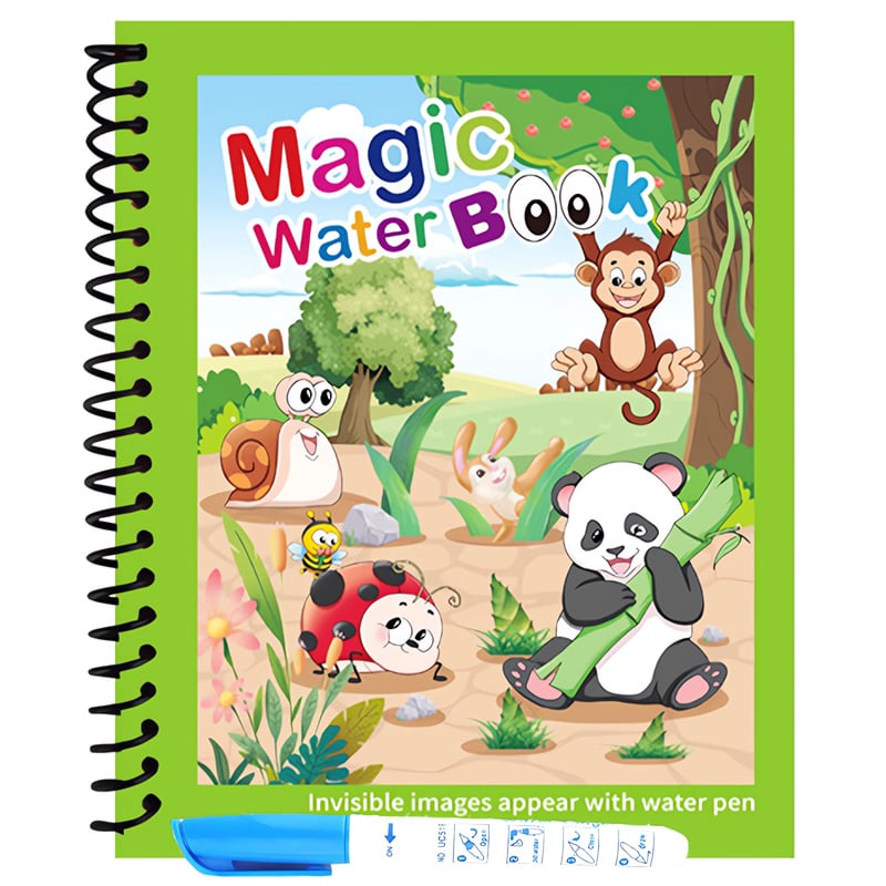 AquaMagic – Interactive Water Coloring Book
