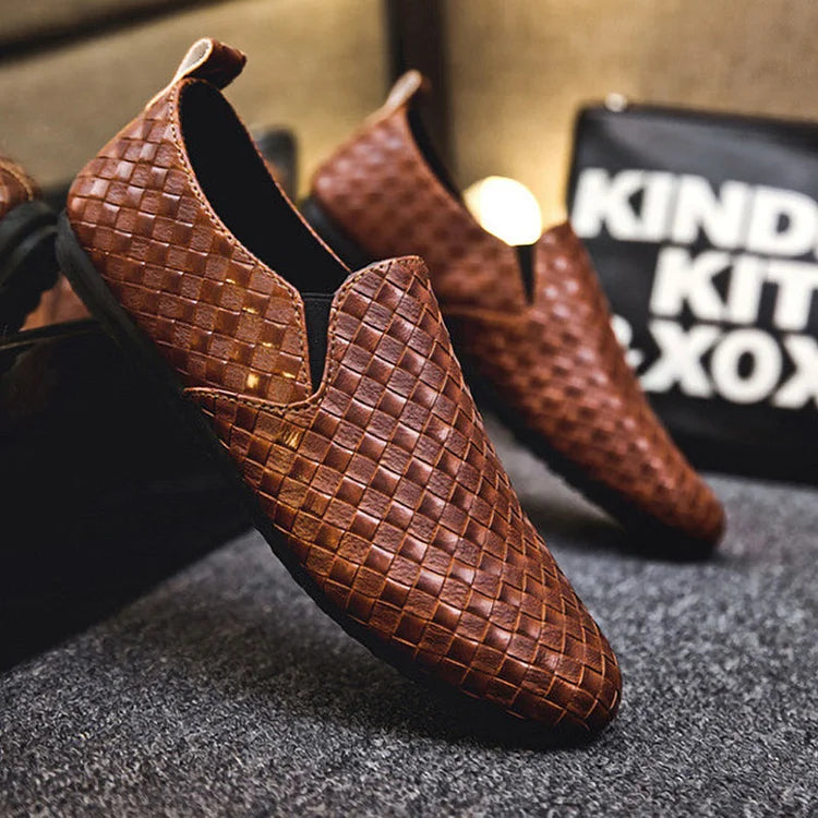Stylish Men's Slip-on Casual Soft Soled Shoes