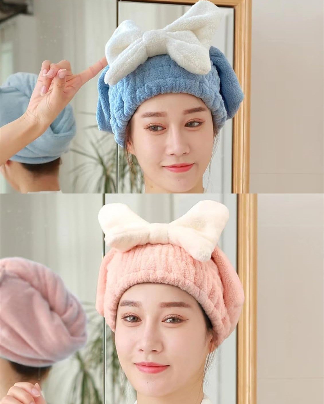 VelvetDry - Gentle Quick-Dry Microfiber Hair Wrap
