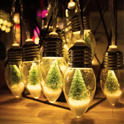 MerryShine – Holiday LED Bulb String Lights
