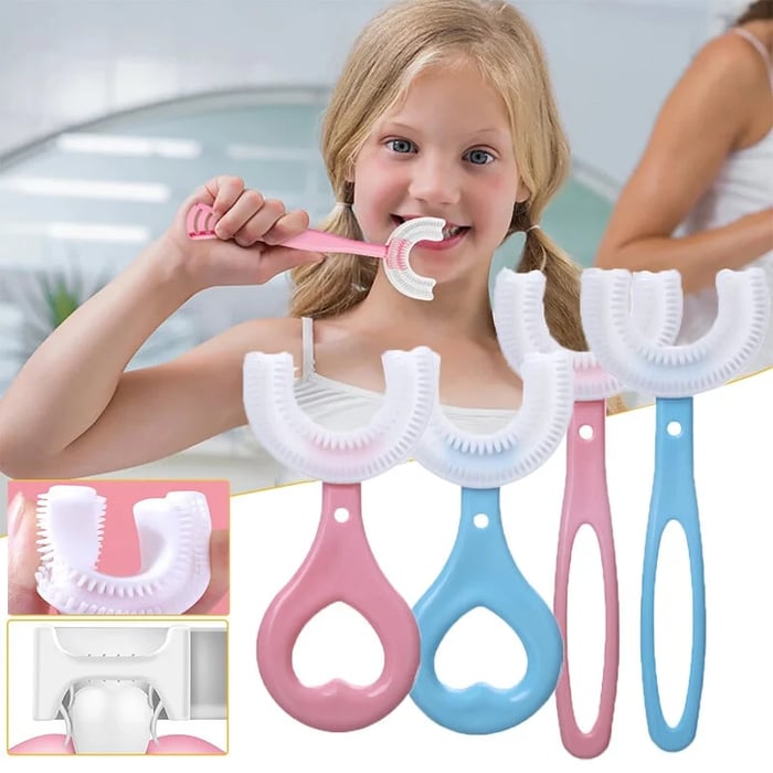 SmileBuddies | Fun U-Shaped Kids Toothbrush