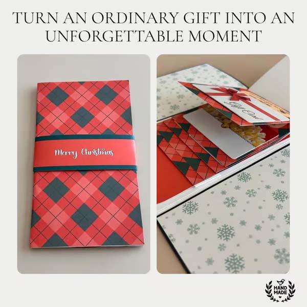 MerryPouch – Handmade Christmas Card Holder