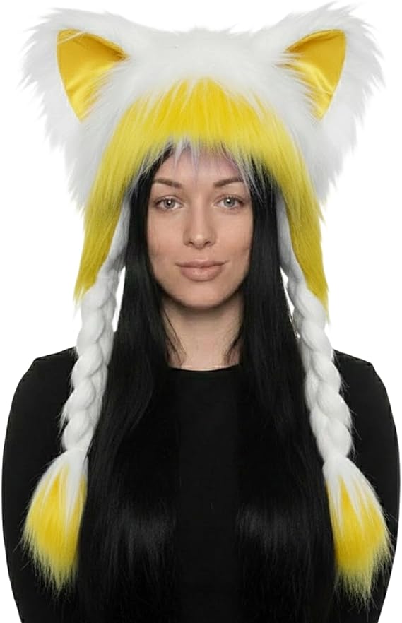 CuddlePaws - Soft Plush Winter Hat with Ear Flaps
