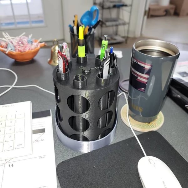 RotaryRite – BRRRTT Gatling Desk Pencil Spinner