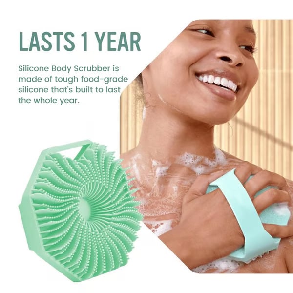 GlowSoothe – Soft Touch Silicone Scrubber