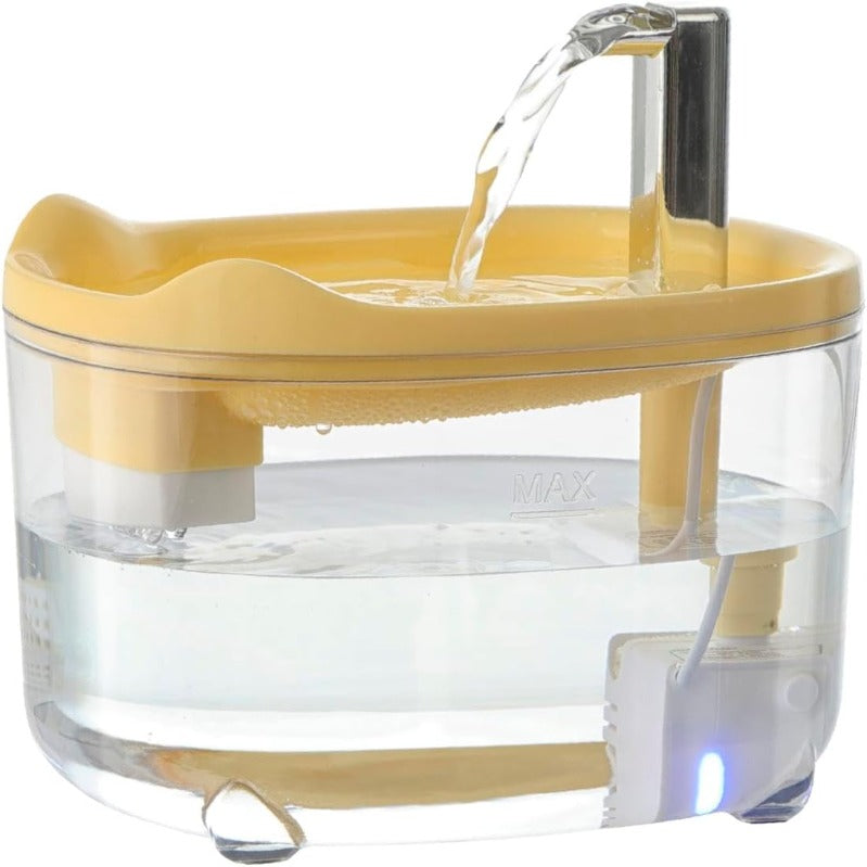 CrystalFlow – Triple Filtration Pet Fountain