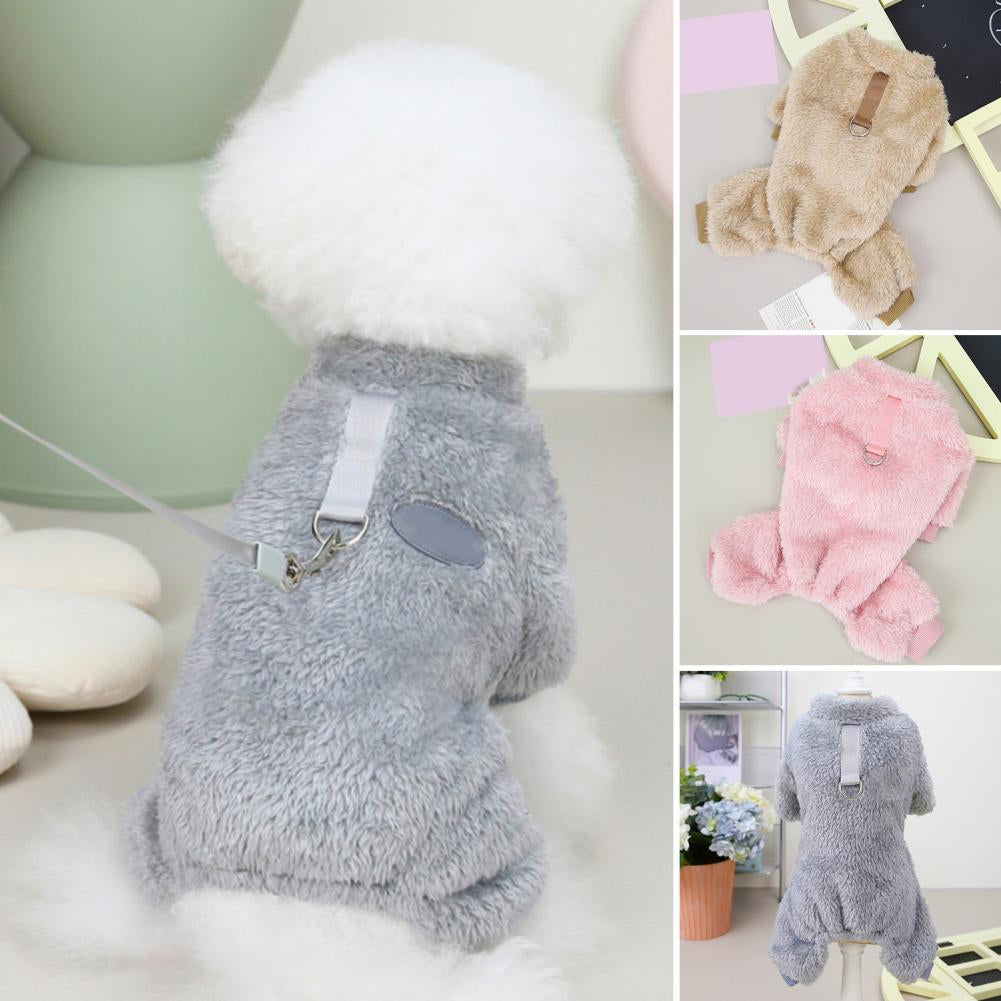 CozyPaws – Fleece Pet Jumpsuit