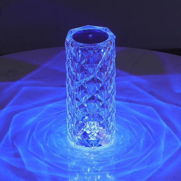 RoseAura – Color Changing Diamond Table Lamp