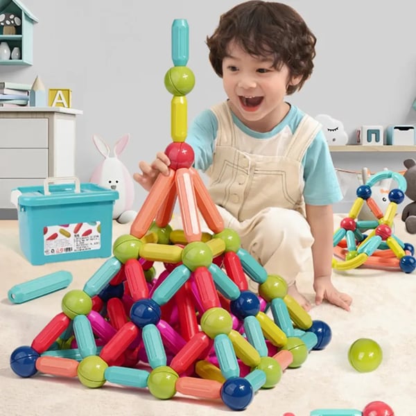 MagniBuild – Creative Magnetic Sticks Building Set