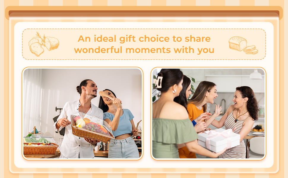 WovenDelight – Handcrafted Bread Basket