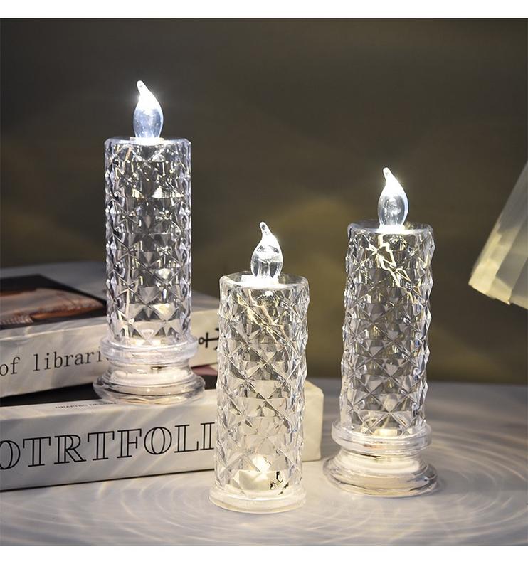 LumiCrystal – LED Candle Light Set