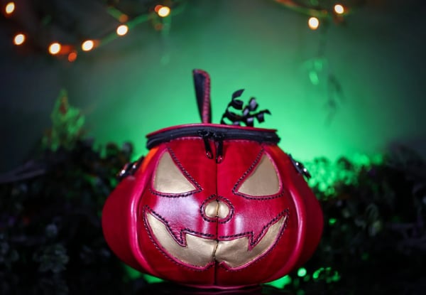 PumpkinCharm – Handmade Genuine Leather Pumpkin Bag