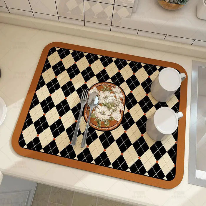 SwiftDry – Absorbent Kitchen Draining Mat