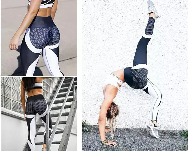 FLEXA - 4-Way Stretch Yoga & Workout Leggings