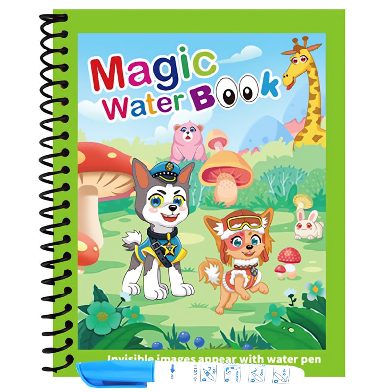 AquaMagic – Interactive Water Coloring Book