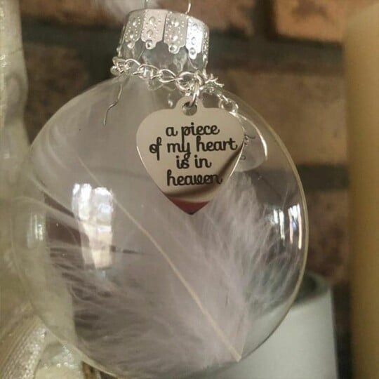HeavenHeart – Memorial Ornament Keepsake