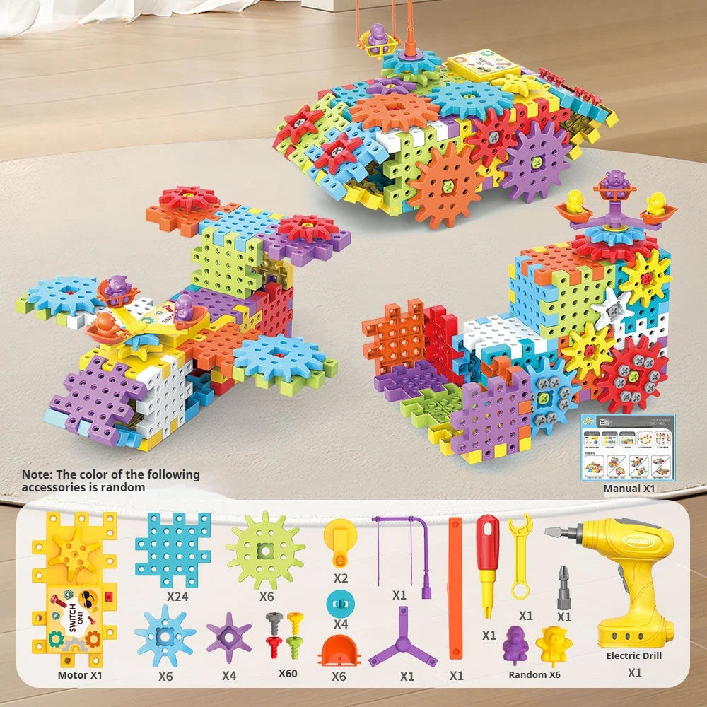 GearGlide – Electric Building Toy Set