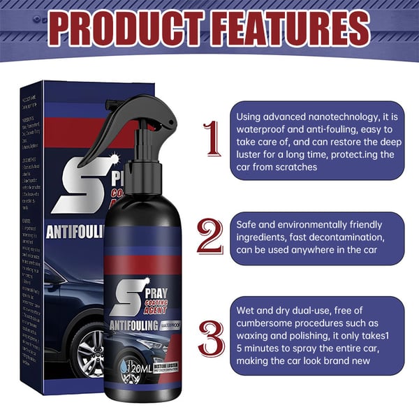 ReviveMax – Multifunctional Car Restore Spray for Father’s Day