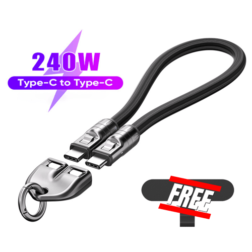 ChargeBand – 240W C-to-C Bracelet Cable