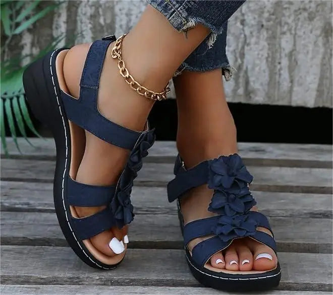 TrioBloom - Orthopedic All-Day Comfort Sandals