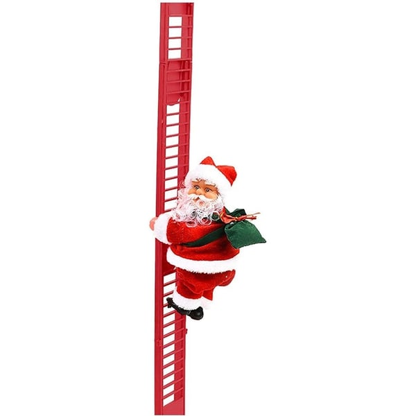 SantaAscend – Festive Ladder-Climbing Santa Figure
