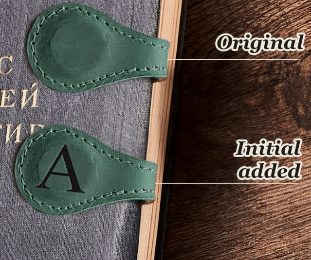 ReadLux - Stylish Leather Bookmark for Book Lovers