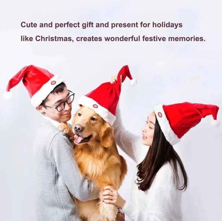 JollyGlow – Electric Christmas Hat