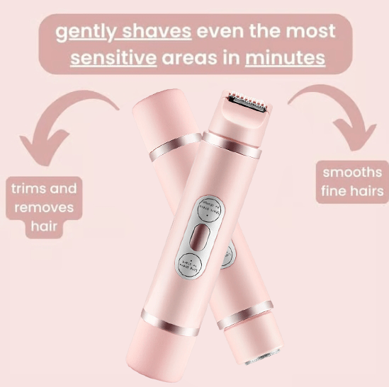 GlamSmooth – Rechargeable Dual Use Shaver for Women