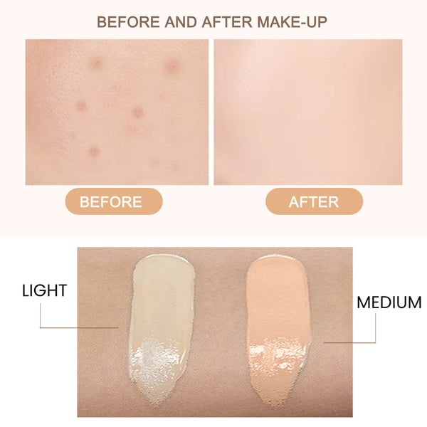 SunLuxe – CC+ Cream with SPF50 & Flawless Finish Brush