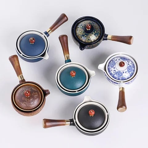TeaGlide – 360° Rotating Travel Tea Maker Set