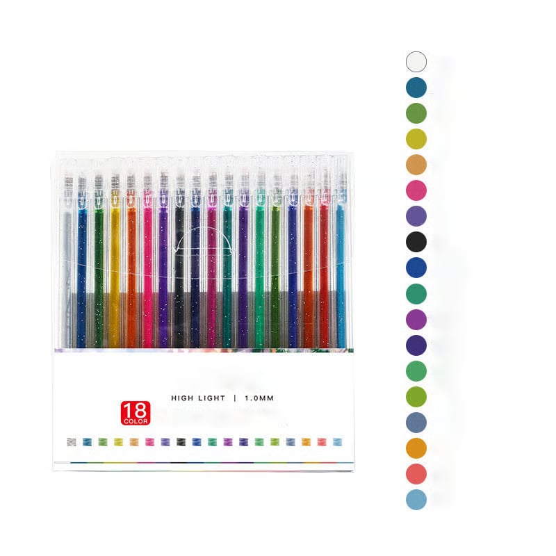 SparkleInk – Glitter Gel Pen Collection