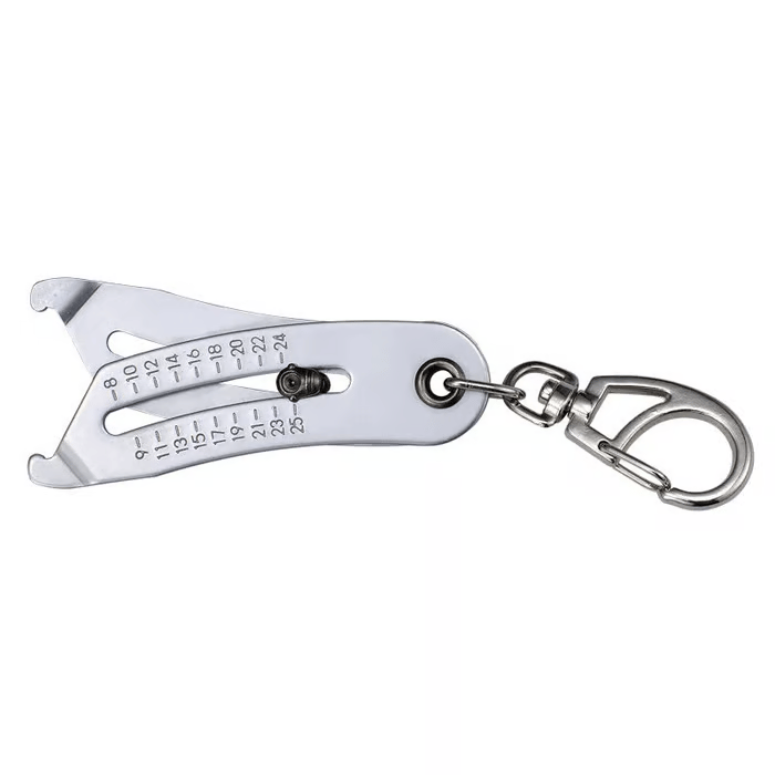 ThreadMate – Compact Thread Size Measuring Keychain