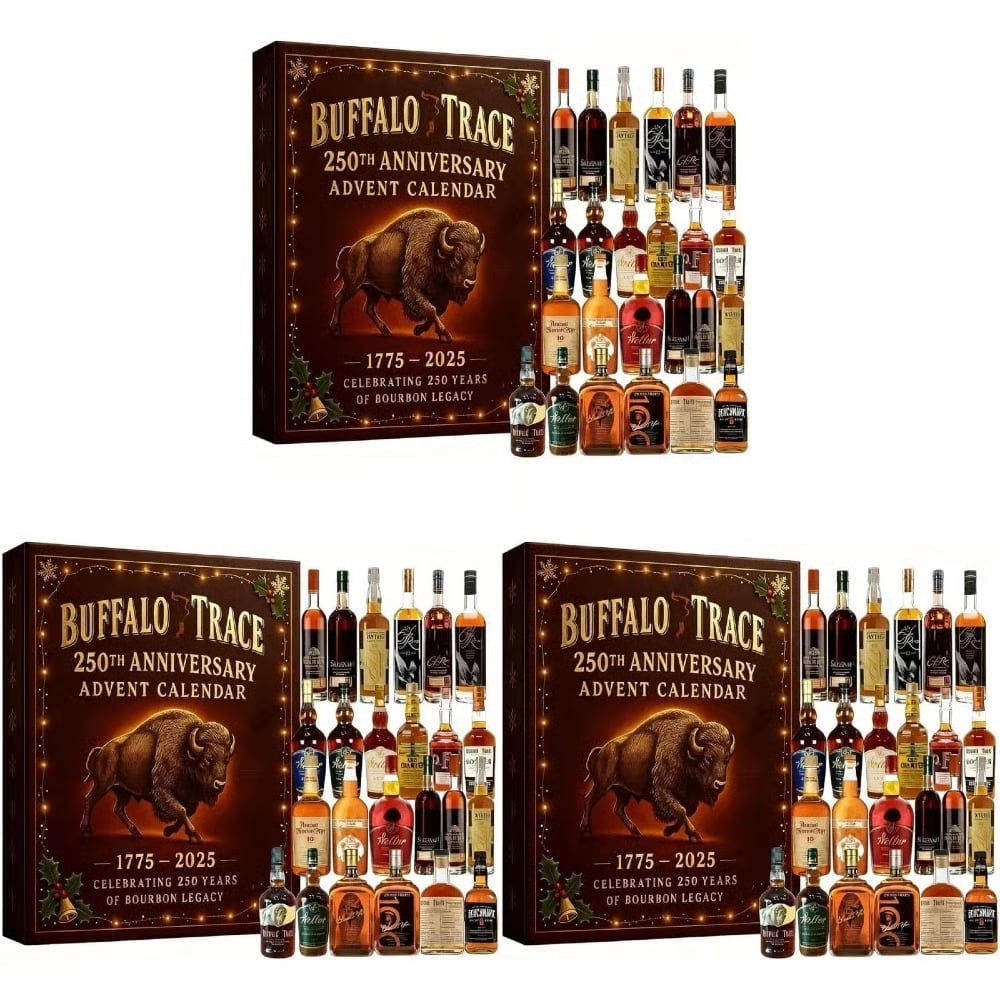 2025 Whiskey  Christmas Countdown Blind Box - 3 Sets