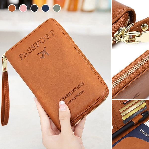 TravelGuard – RFID Multi-Functional Passport Wallet