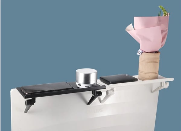 FlexiTop – Adjustable Screen Shelf Organizer