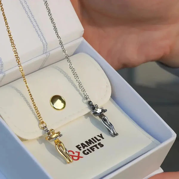 EmbraceJoy – Sentimental Hug Necklace Gift Set