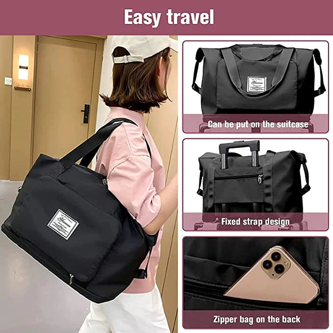 TravelMate – Waterproof Foldable Duffel Bag