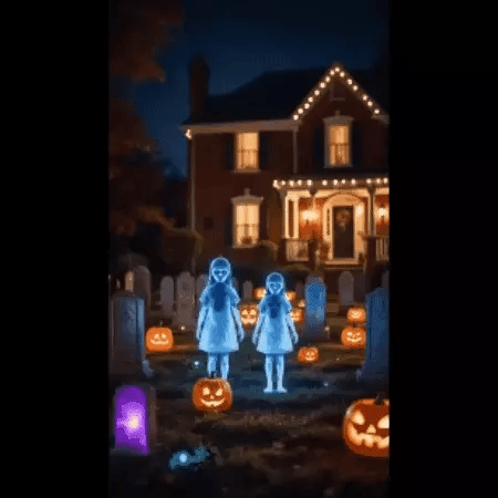 PhantomLass – Creepy Girl Ghost Outdoor Decoration