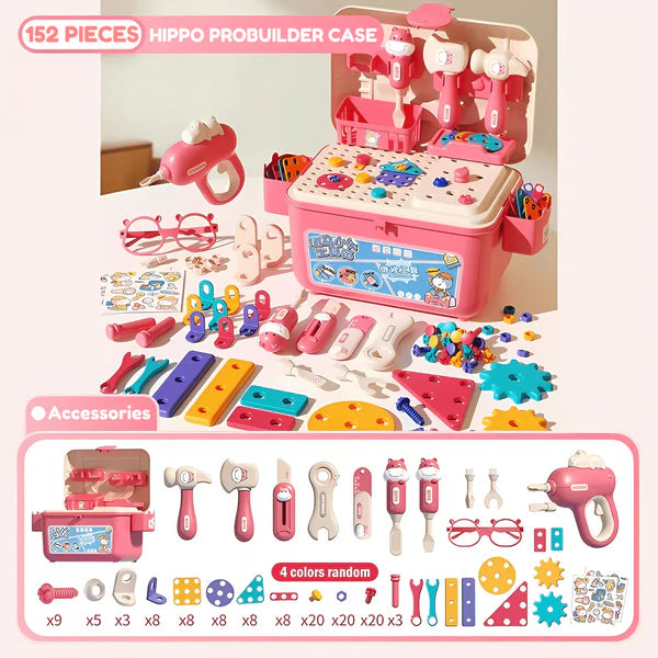 BuildiHippo – Montessori Creative Tool Box