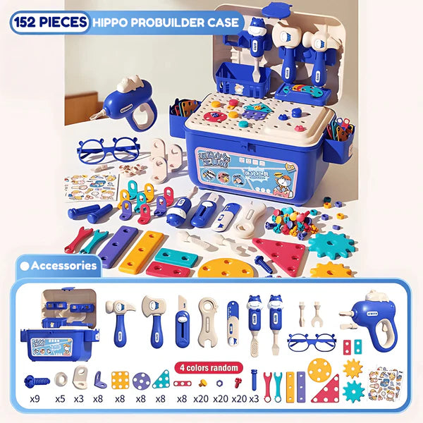 BuildiHippo – Montessori Creative Tool Box